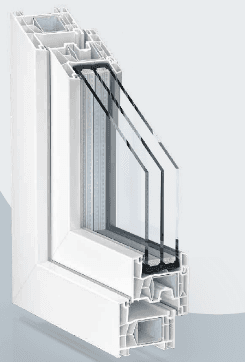 KÖMMERLING 76 AD Fenster - Wohnraum