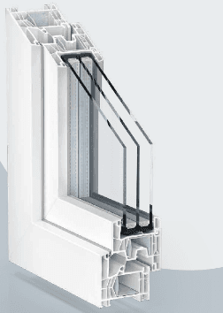 KÖMMERLING 76 MD Fenster - Wohnraum